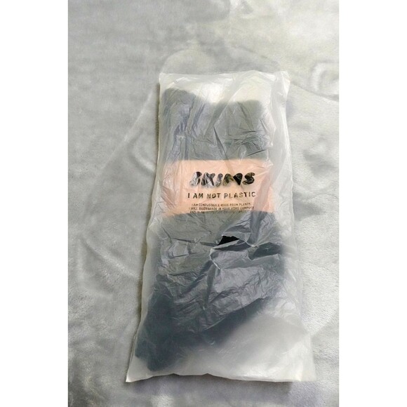 Skims Soot Black Small Sock Bar Slouch Cable Socks 1 Pair NWT - Picture 1 of 5